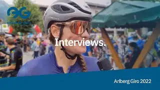Siegerinterviews Arlberg Giro 2022  |  Stefan Kirchmair & Julia Schallau