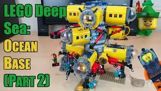 LEGO Deep Sea - Ocean Exploration Base MOC (Part 2) 🔱🤿🦈🏹