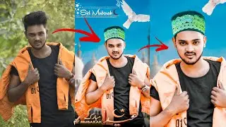 PicsArt EID mubarak photo editing Tutorial || New Eid Mubarak photo editing 2021 || RANJEET DESIGN