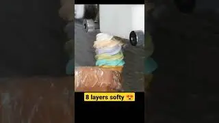 8 layers softy🍦| will you eat this?? | jumbo ice cream #shorts #icecream #viral