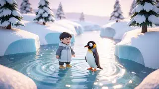 Oops! Baby Penguin Lost His Scarf 🐧 | Nursery Rhymes for Kids & Baby Songs