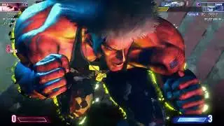 Guile upside down kick whiff punish