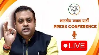 Media briefing by BJP National Spokesperson Dr. Sambit Patra at party headquarters in New Delhi