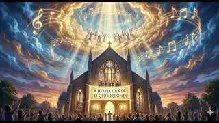 🎵“A IGREJA CANTA E O CÉU RESPONDE”#gospel#musica#somelouvor #gospelmusic #musicaevagelica #louvores 