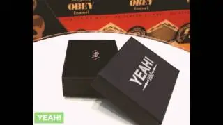 OBEY LOGO NOBLE PIN YEAH! Presented