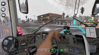 BUS SIMULATOR ULTIMATE : ZUUKS GAME 💯 BENZ 15 SHD BUS DRIVING ☠️ THRISSUR TO MADURAI