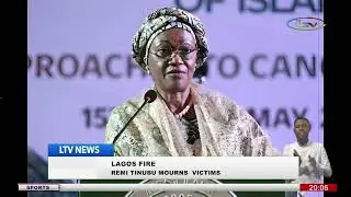 Lagos Fire: Remi Tinubu Mourns Victims
