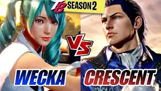 Tekken 8 High Level Matches ▰ WECKA (Xiaoyu) vs CRESCENT (Claudio)