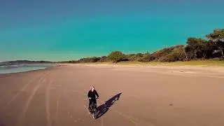 Sledz 2.0 Ezriderz Ebikes - Drone Tallows Beach Byron Bay Australia - FREEDOM