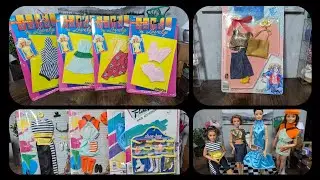Throwback Thursday 2 Barbie Vintage Fashion Doll Clothing Try On