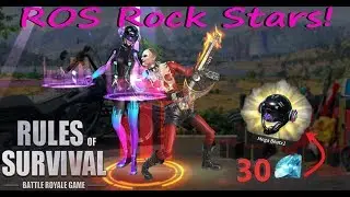 New Rock Star Skins!! (Still Lucky!) - Rules of Survival Update
