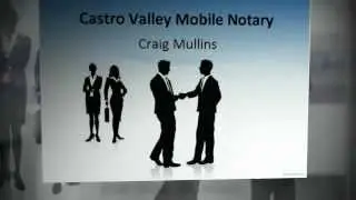 Mobile Notary Castro Valley CA - Notary Public (925) 963-2857