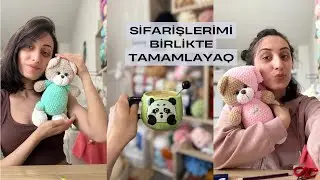 SİFARİŞİ BİRLİKDE HAZIRLAYAQ 🧶🪡 | ÇÖREK BİŞİRME APARATI İLE KEK BİŞİRDİM 🥮