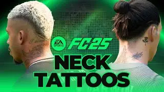 Players with Neck Tattoos in EA Sports FC 25