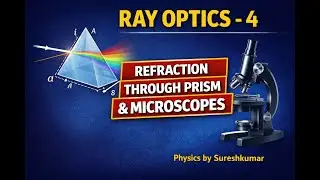 Ray Optics | Class 12 Physics | Video 4 | Refraction Through Prism & Microscopes | Physics