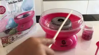Wij testen de Kitchen Hero suikerspin machine 🍭 - WIJ TESTEN SPEELGOED