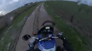 Insta 360 one x on top off The Africa Twin Xrv750
