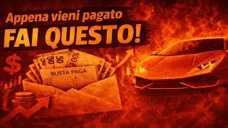 Appena ti pagano, se non fai questo sei fregato