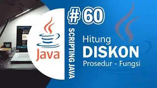 Java 60 - Program Diskon dengan Method - Prosedur dan Fungsi Java Netbeans