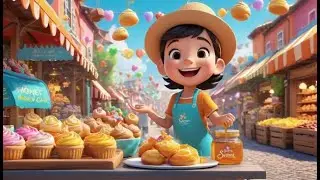 Mercado Simple Simon Butter Lane | English Nursery Rhyme | Kids Songs | Baby Music