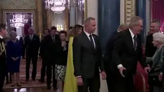 Prince Charles Giving Trump The Middle Finger