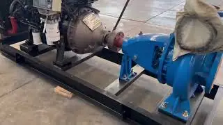 Diesel water pump units for agricultural irrigation or flood control