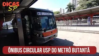 #01 &Ocirc;nibus circular da USP no metr&ocirc; Butant&atilde;