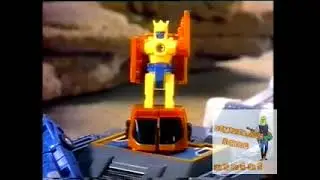 SPOT GIG 1989 MICRO TRANSFORMERS raro pubblicit&agrave; in italiano hasbro takara trasformer diaclone