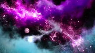 777 Hz Angelic Frequency | Cosmic Nebula Meditation for Luck & Divine Energy