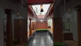 ഇമഴയത്ത്  ഇവിടെ ഇങ്ങനെ ഇരിക്കണം|Nalukettu|kerala home|shorts|@alcotechdesign |traditionalhomedesign