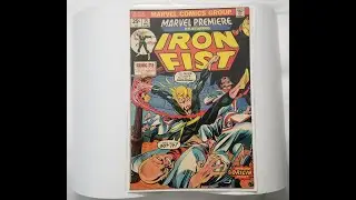1974 MARVEL PREMIERE 15 IRON FIST Origin & 1st app. Bronze Age Comic Book Key (Peek Inside)