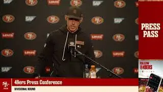 Кайл Шанахан из «Сан-Франциско 49ers» комментирует поражение от «Сиэтл Сихокс», завершившее его с...