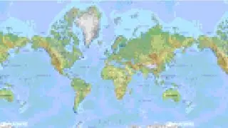 Coloring Pixels Earth Speed Draw