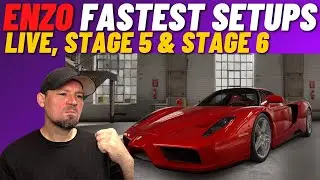 Переключение передач Ferrari Enzo CSR2, тюнинг, настройка для гонок в режиме реального времени, как водить Дэнни Лайтнинг