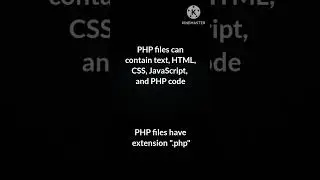 What is a php file?