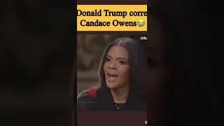 Candace Owens holds Donald Trump Accountable #candace #donaldtrump #trump