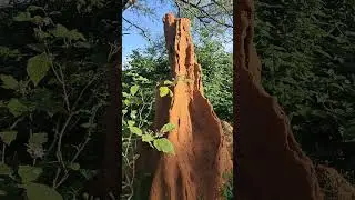 Viral mud pyramid, beautiful nature