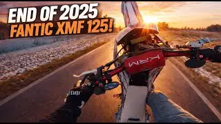 End of 2025… Just Me, My Bike & the Sunset | Fantic XMF 125