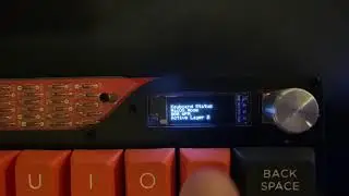 Customizing the OLED on my MechWild Mercutio