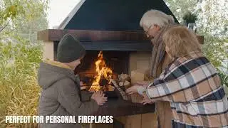 Essentially Yours Adjustable Fireplace Tray | Stainless Steel Expandable Ash and Ember Holder Pan.
