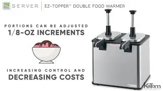 Server EZ-Topper Double Food Warmer