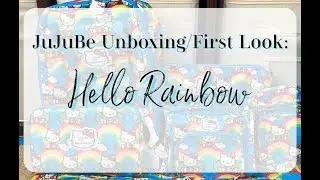 JuJuBe x Hello Kitty Unboxing/First Look | Hello Rainbow