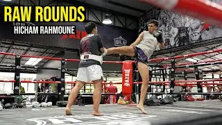 Raw Rounds: Hicham Rahmoune Muay Thai Pad Work | Siam Boxing