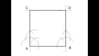 CONSTRUCCIÓN DE UN CUADRADO CONOCIENDO LA DIMENSIÓN DE SUS LADOS