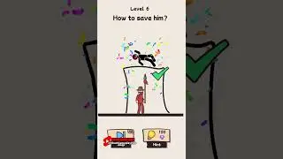 Draw to Save - Stickman Rescue levels 1-10 | Short Gameplay Video #shorts #shortvideo #short