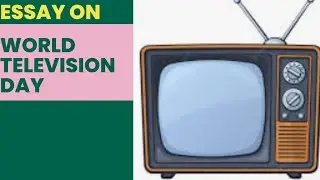 Television essay 10 Lines/Television essay in english @essaypen1