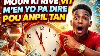Gen Moun ki rive vit m'en yo pa dire pou anpil tan 