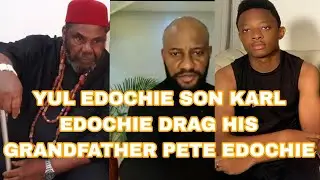 YUL EDOCHIE SON KARL EDOCHIE DRAG HIS GRANDFATHER PETE EDOCHIE