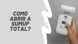 Como ABRIR a SumUp TOTAL para retirar a BATERIA ou CHIP?