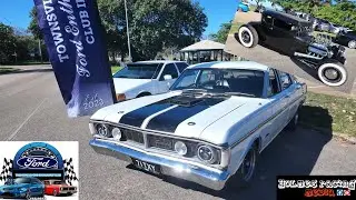 Рождественская встреча и автопробег клуба любителей Ford в Таунсвилле.